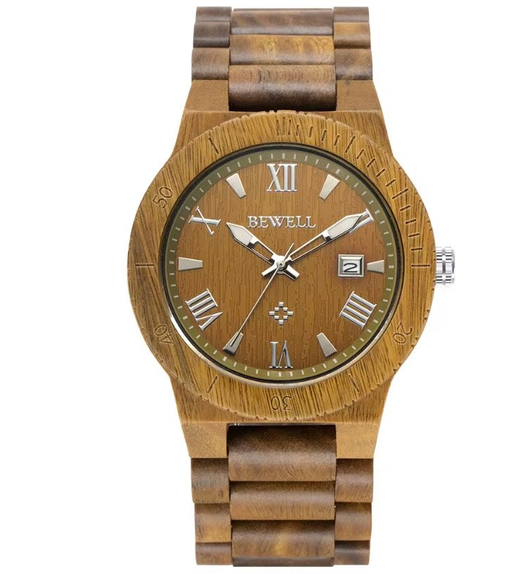 Montre en Bois Naturel Élégance Premium – Style Unique & Éco-Chic